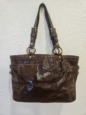 Coach Gallery Laced East West Tote